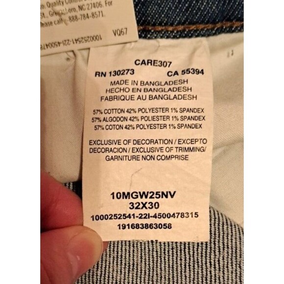 NWT Wrangler, Regular Fit Jeans, Medium Blue Wash Denim, Men’s 32 X 30 CLBP27 - Picture 10 of 11